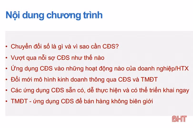 Phụ nữ Hà Tĩnh học cách chuyển đổi số trong thương mại điện tử