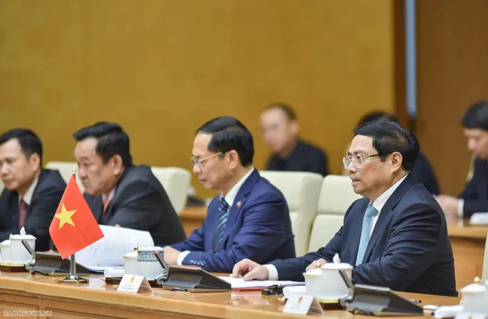 Lễ đón chính thức Thủ tướng Australia Anthony Albanese tại Phủ Chủ tịch ảnh 12 Lễ đón chính thức Thủ tướng Australia Anthony Albanese tại Phủ Chủ tịch