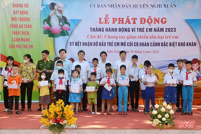 Nghi Xuân chung tay bảo vệ, chăm sóc trẻ em