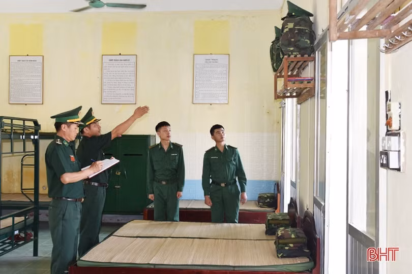 Bộ đội Biên phòng Hà Tĩnh chăm lo xây dựng đơn vị vững mạnh