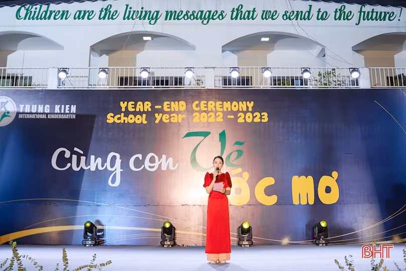 Trường Mầm non Trung Kiên “cùng con vẽ ước mơ”