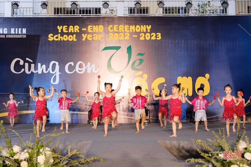 Trường Mầm non Trung Kiên “cùng con vẽ ước mơ”