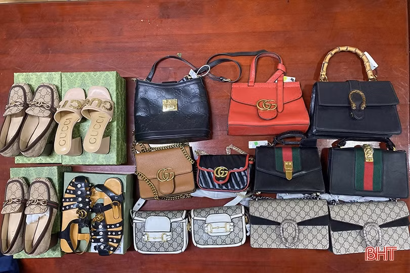 Xử lý 13 vụ hàng fake” tại Hà Tĩnh