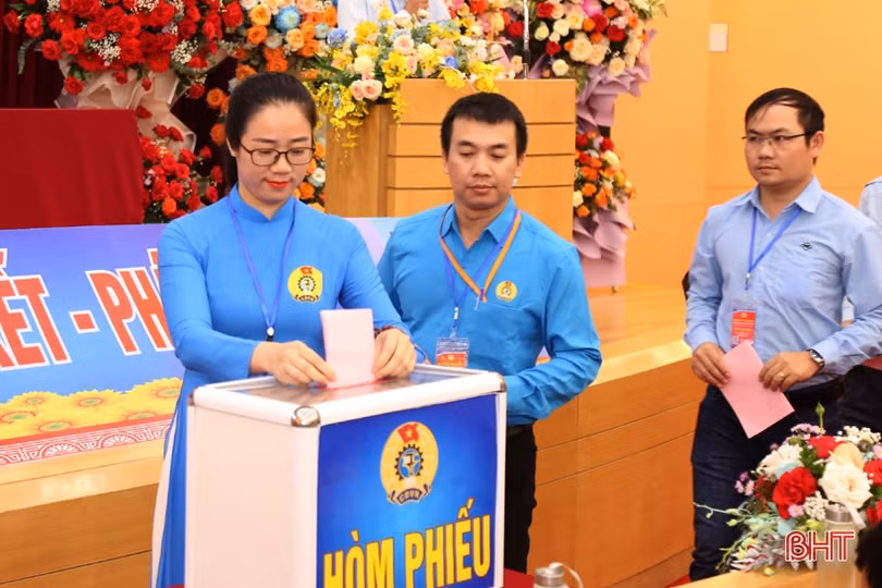 Hà Tĩnh hoàn thành đại hội công đoàn cấp cơ sở nhiệm kỳ 2023 - 2028