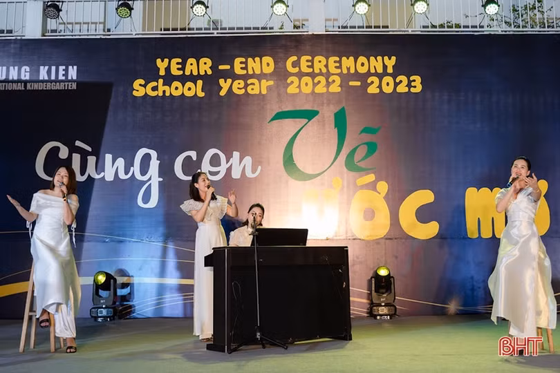 Trường Mầm non Trung Kiên “cùng con vẽ ước mơ”