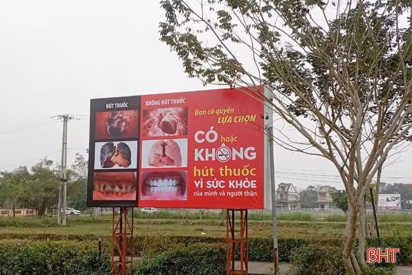 “... Chúng ta không cần thuốc lá”
