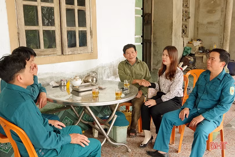 Chỉ huy trưởng quân sự xã giỏi chuyên môn, hăng say xây dựng nông thôn mới