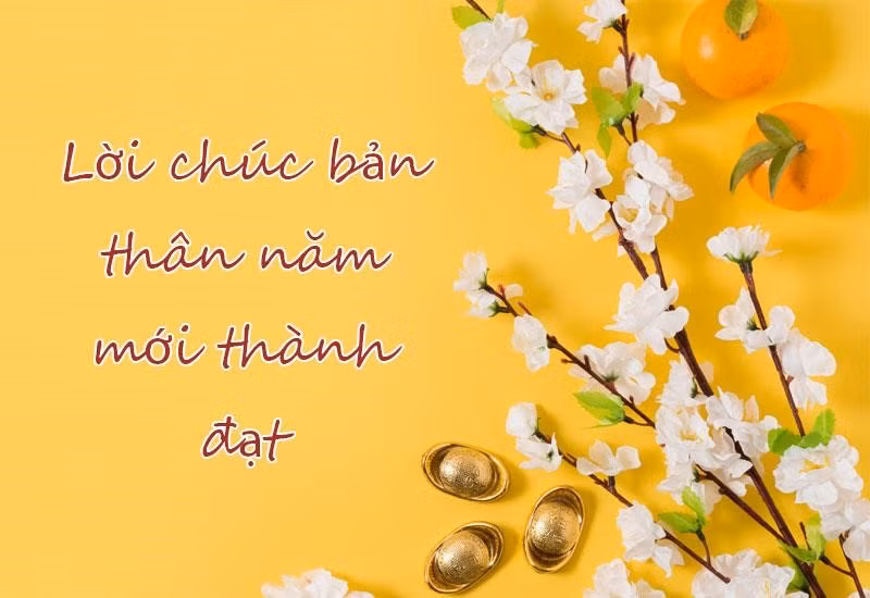 Lời chúc bản thân năm mới thật hay và độc đáo nhất