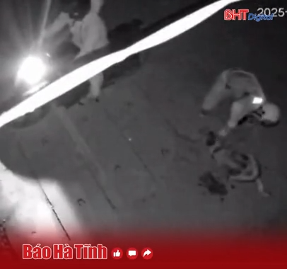 Camera ghi cảnh 2 đối tượng trộm chó lúc rạng sáng ở Hương Khê