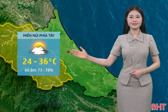 Dự báo thời tiết Hà Tĩnh ngày 18/4: Ngày nắng nóng