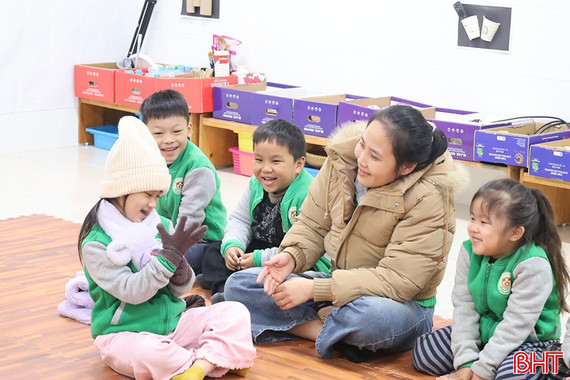 Tăng cường các biện pháp giữ ấm cho trẻ mầm non