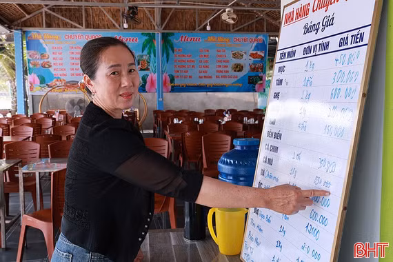 Chú trọng minh bạch giá, giúp biển Hà Tĩnh ngày càng "hút khách"