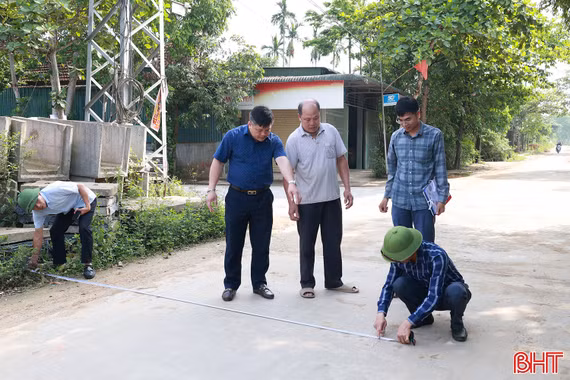 Hương Khê nỗ lực giải phóng mặt bằng thi công các dự án