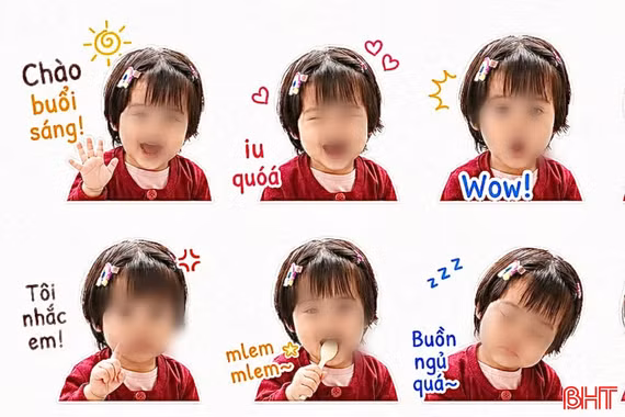 Cảnh báo rủi ro từ trend tạo sticker cho con bằng AI