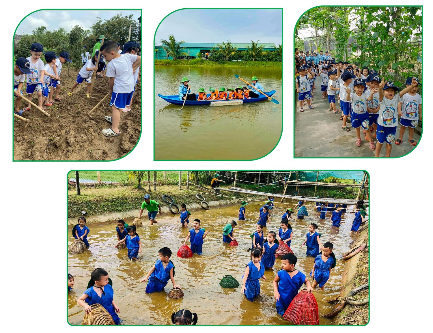 Mô hình trải nghiệm học tập Edufarm Tượng Sơn đã liên kết với một số hộ dân mở rộng không gian học tập sáng tạo, trải nghiệm NTM. image.jpg