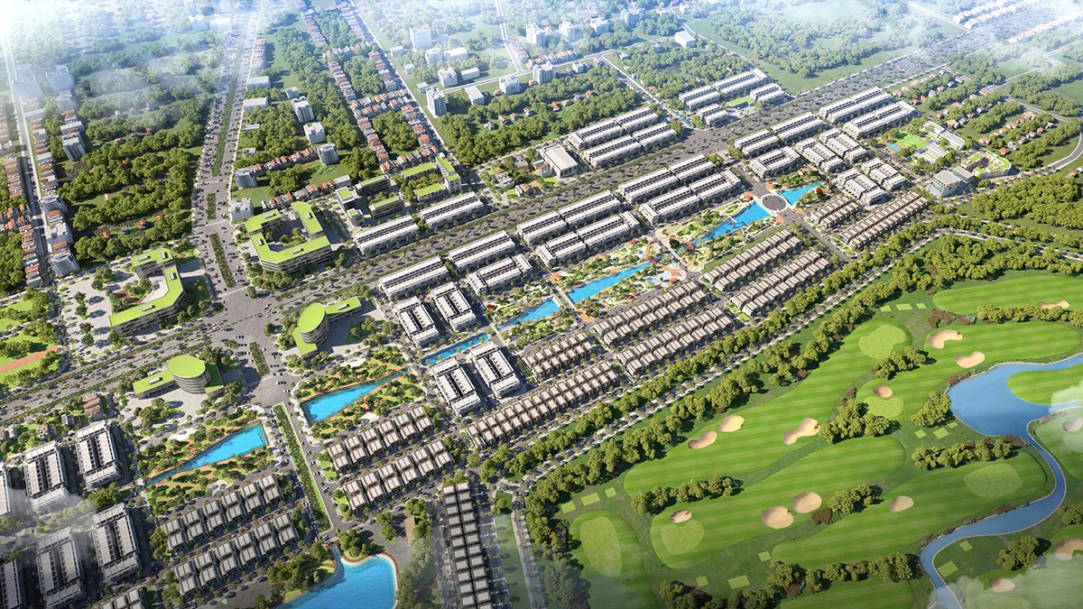 Harumi Kalkınma Yatırım Anonim Şirketi tarafından yatırım yapılan Nghi Xuan Bölgesi, Xuan Thanh Yeni Kentsel Alanı'nın 1. Aşaması'nın perspektifi. dt2.jpg