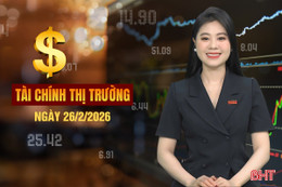 Tài chính thị trường ngày 26/2: Người dân Hà Tĩnh mua hơn 1.400 ô tô mới 