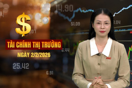 Tài chính thị trường ngày 2/2: Vàng rơi mạnh, người mua sau dễ “mắc bẫy”