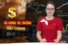 Tài chính thị trường ngày 13/5: Chứng khoán Mỹ tăng vọt, giá vàng lao dốc