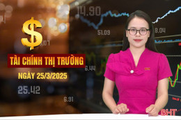 Tài chính thị trường ngày 25/3: Tăng trưởng tín dụng khởi sắc đầu năm