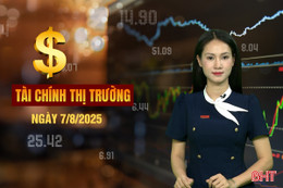 Tài chính thị trường ngày 7/8: Hà Tĩnh đấu giá 15 lô đất, khởi điểm tới 88 triệu/m²