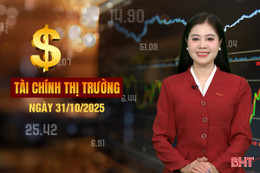 Tài chính thị trường ngày 31/10: Giá vàng thế giới tăng