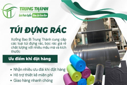 Bao Bì Trung Thành – Đơn vị sản xuất túi đựng rác giá rẻ, chất lượng tại TPHCM, Hà Nội