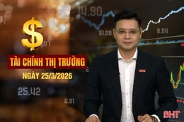 Tài chính thị trường ngày 25/3: Sau cú giảm sâu, giá vàng bật tăng trở lại