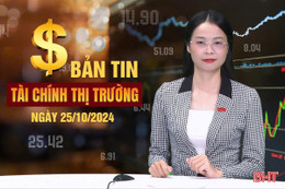 Tài chính thị trường ngày 25/10: Giá vàng thế giới tăng trước bầu cử Tổng thống Mỹ