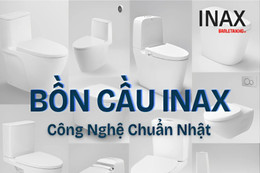 Bồn cầu Inax của banletaikho: Chất lượng chuẩn Nhật Bản, dịch vụ tận tâm