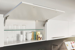 Tay nâng Hafele & trải nghiệm đóng mở mượt mà, đa dạng lựa chọn cho không gian nội thất