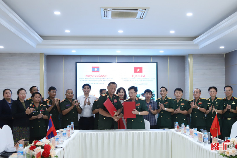 Hội Cựu chiến binh tỉnh Hà Tĩnh và Hội Cựu chiến binh tỉnh Bolikhămxay thống nhất hợp tác với nhiều nội dung như: giao lưu văn hóa, hỗ trợ hội viên phát triển kinh tế; cung cấp thông tin để tìm kiếm, quy tập phần mộ liệt sỹ... 5.jpg