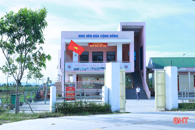 Mô hình "Nhà văn hóa cộng đồng - Ngôi nhà trí tuệ" là cách làm sáng tạo của Ủy ban MTTQ tỉnh Hà Tĩnh. 3.jpg