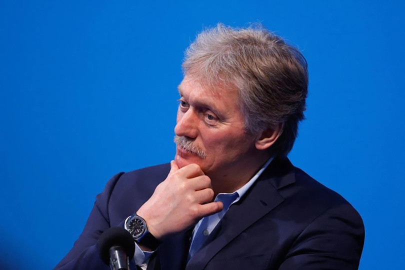 Người phát ngôn Điện Kremlin Dmitry Peskov khẳng định cuộc bầu cử tổng thống ở Nga diễn ra hoàn toàn trong sạch - Ảnh: REUTERS dien kremlin.jpg