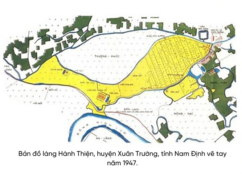 Có giai thoại, Thánh sư địa lý Tả Ao giúp người dân làng Hành Thiện (huyện Xuân Trường, tỉnh Nam Định) xác định vị trí xây dựng công trình gì để làng phát danh khoa bảng?