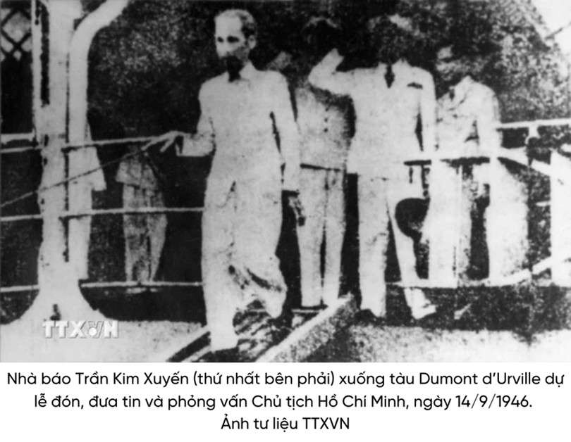 Bài phỏng vấn Bác Hồ vào năm 1946 được nhà báo Trần Kim Xuyến thực hiện trong dịp đặc biệt nào?