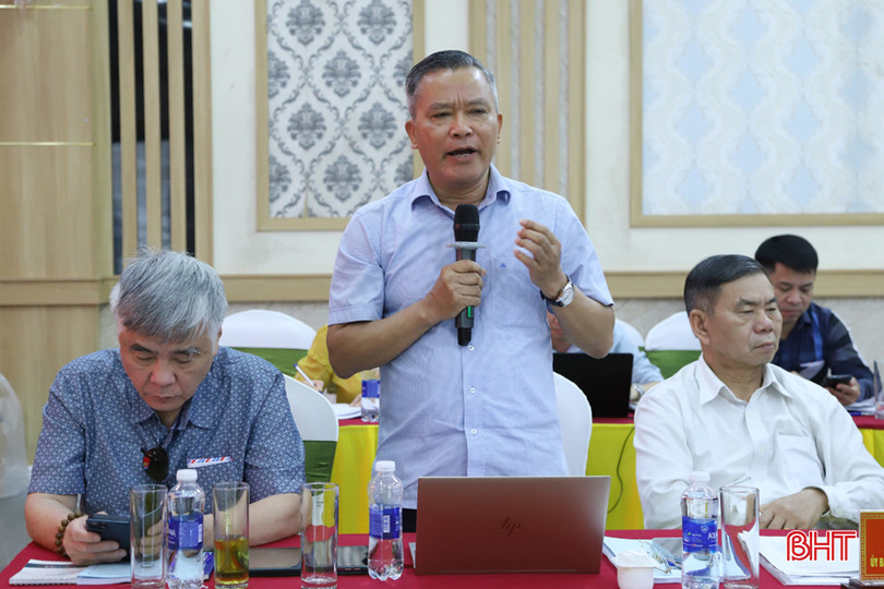 TS Nguyễn Văn Pha - nguyên Phó Chủ nhiệm Ủy ban Tư pháp của Quốc hội đề xuất các giải pháp để nâng cao chất lượng, hiệu quả công tác giám sát, phản biện xã hội của MTTQ và các tổ chức chính trị - xã hội. 7.jpg