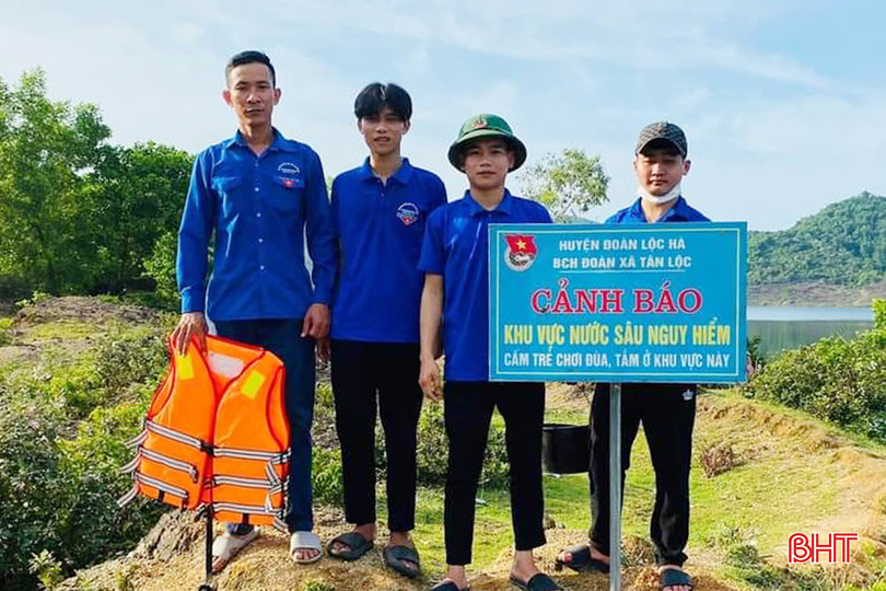 Đoàn thanh niên các địa phương, đơn vị triển khai nhiều phần việc để phòng chống đuối nước trẻ em. 6.jpg