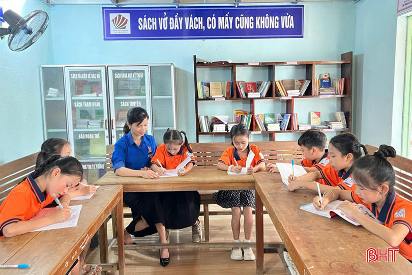 "Ngôi nhà trí tuệ" của thôn Tiền Phong - xã Sơn Kim 2 vừa ra mắt trong đợt thi đua chào mừng đại hội MTTQ các cấp. 2.jpg