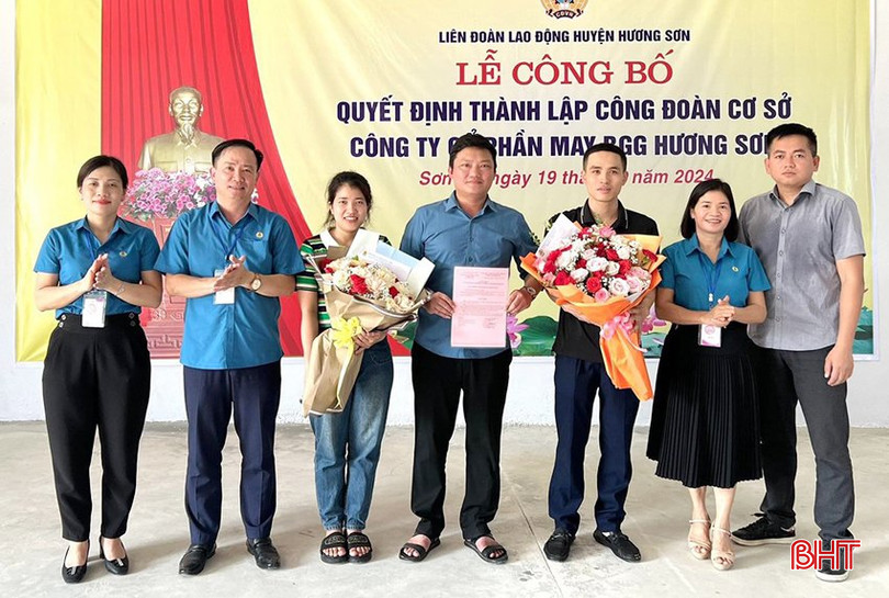 LĐLĐ huyện Hương Sơn tập trung nội dung phát triển đoàn viên, thành lập công đoàn cơ sở trong Tháng Công nhân. 9a1c8528-1241-4d33-9eab-8a922eed28d9.jpg