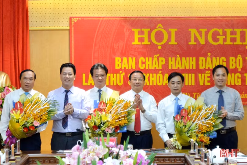 Ban Chấp hành Đảng bộ Hà Tĩnh bầu bổ sung 3 ủy viên BTV Tỉnh ủy