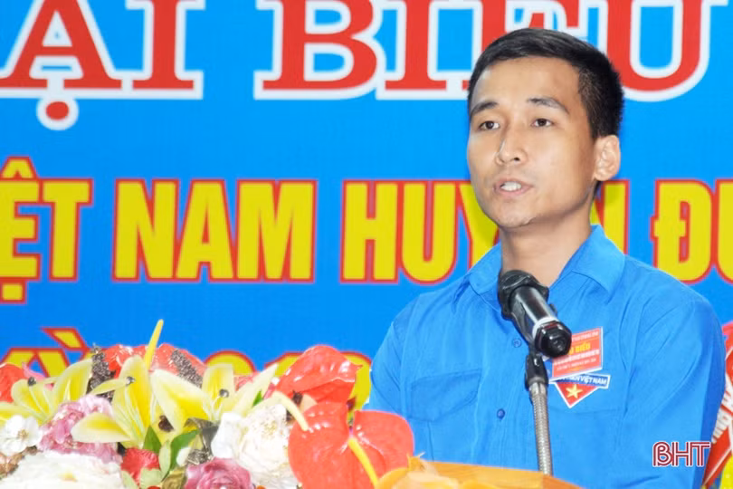 Hội LHTN Việt Nam huyện Đức Thọ tổ chức thành công đại hội điểm