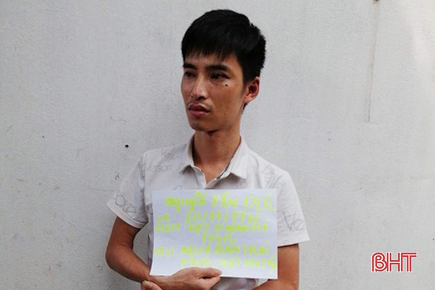 Tóm gọn đối tượng chuyên mua bán trái phép chất ma tuý trên địa bàn TP Hà Tĩnh