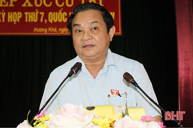 Cử tri Hương Khê kiến nghị xem xét sửa đổi, bổ sung các dự án luật