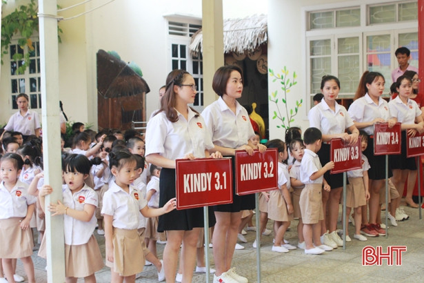 Học sinh mầm non iSchool Hà Tĩnh sôi động với “Kids Olympiad 2019