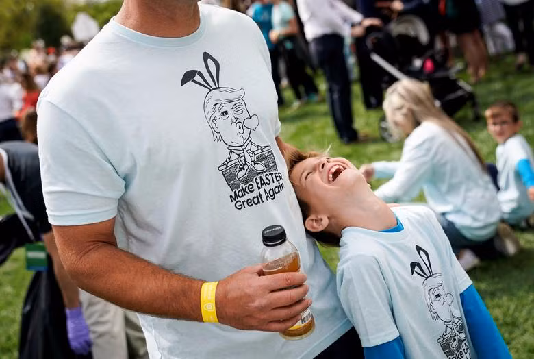 Vợ chồng Tổng thống Donald Trump tổ chức Lễ Phục sinh cho trẻ em tại Nhà Trắng