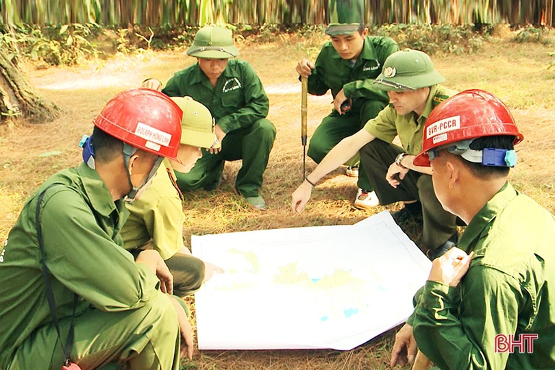 Hồng Lĩnh chủ động phòng, chống “lửa rừng” mùa nắng nóng