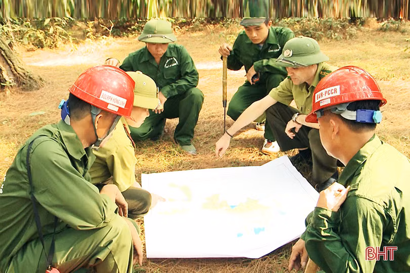 Hồng Lĩnh chủ động phòng, chống “lửa rừng” mùa nắng nóng