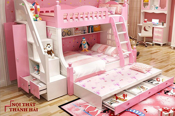 Top 10 giường ngủ trẻ em đầy cảm hứng sáng tạo cho bé