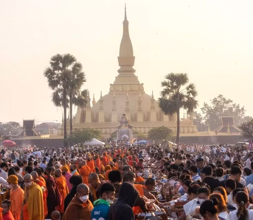 Lào ấn định thời điểm tổ chức lễ hội tôn giáo lớn nhất trong năm
